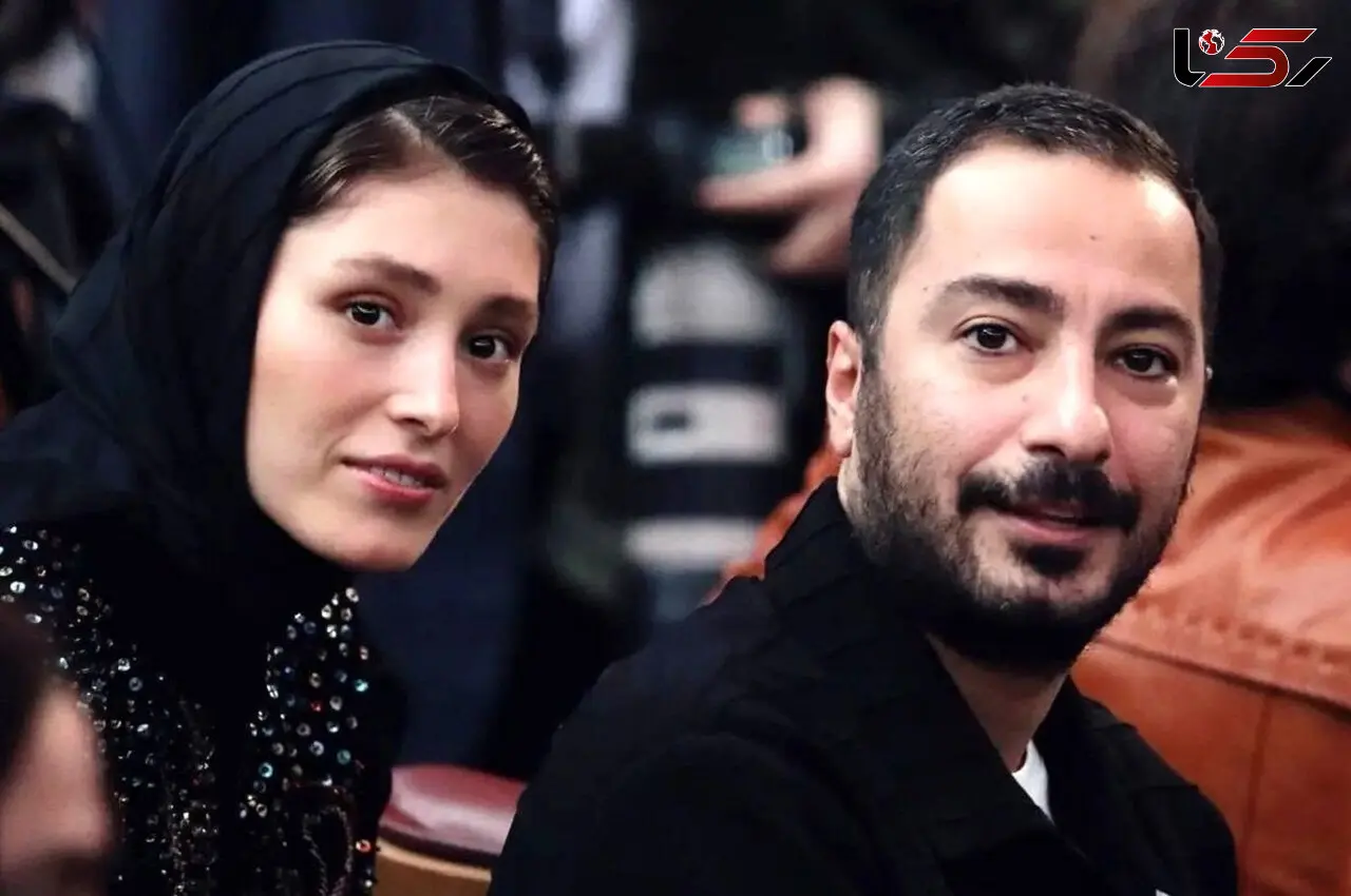 تیپ و چهره ویژه «نوید محمدزاده و فرشته حسینی» در یک مراسم 