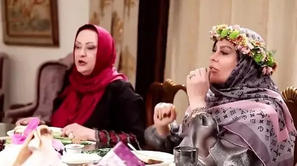 فیلم / مریم امیرجلالی خطاب به فلور نظری: گیاهخواری مالِ بُزه؛ من چون عاشق غذام هیچوقت شکمم رو با سبزی و سالاد و گندم سیر نمی‌کنم+ویدیو