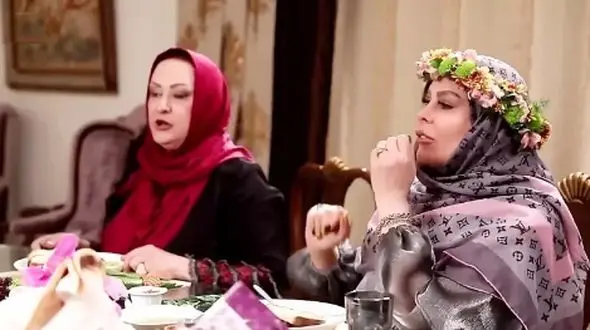 فیلم / مریم امیرجلالی خطاب به فلور نظری: گیاهخواری مالِ بُزه؛ من چون عاشق غذام هیچوقت شکمم رو با سبزی و سالاد و گندم سیر نمی‌کنم+ویدیو