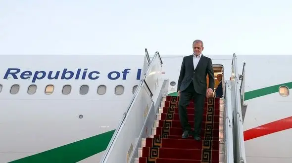  پزشکیان وارد نیویورک شد