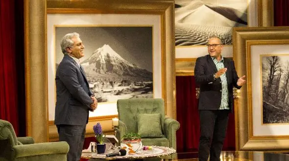 (فیلم) گفتگوی خنده دار مهران مدیری و رامبد جوان / سن که رسید به پنجاه ... 