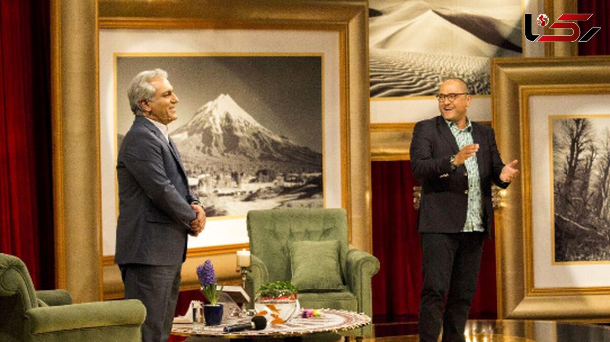 (فیلم) گفتگوی خنده دار مهران مدیری و رامبد جوان / سن که رسید به پنجاه ... 
