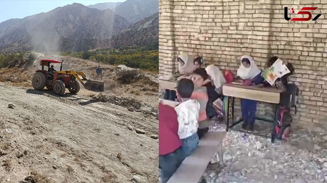 آغاز ساخت مدرسه برای 8 دانش آموز روستای میانکوه سنقز درگز / پیش از این مدرسه نداشتند و در حسینیه درس می خواندند!