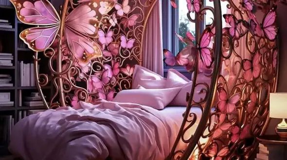 اتاق خواب در طرح پروانه + عکس