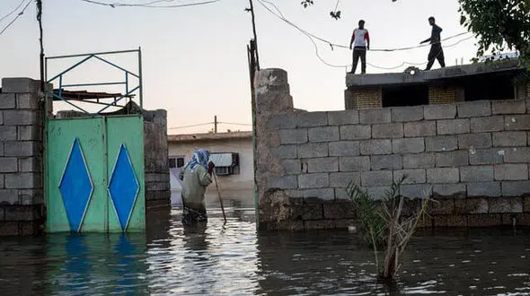 شکسته شدن سیل‌بندهای اروند / سیل به روستاهای اروندکنار زد