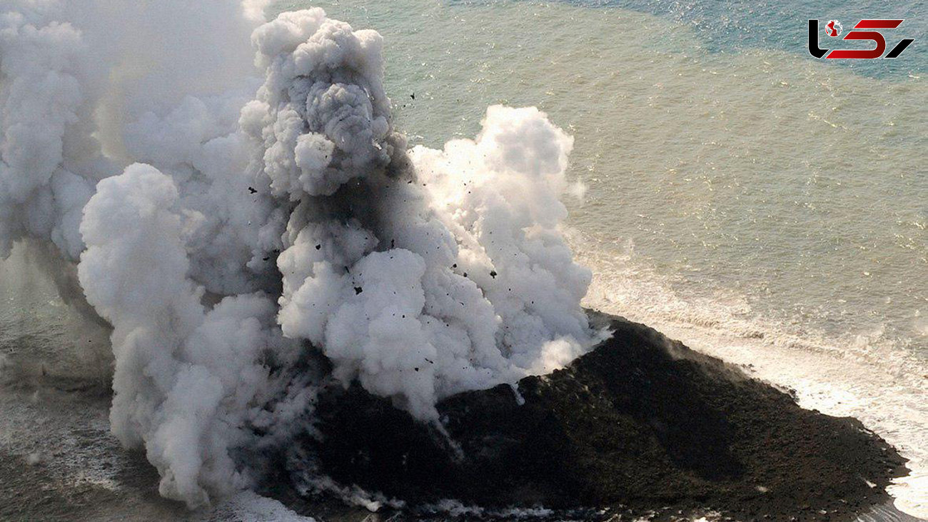  آتشفشان ژاپن پس از 2 سال خروشان شد + عکس 
