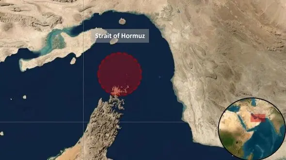 انفجار سهمگین در تنگه هرمز