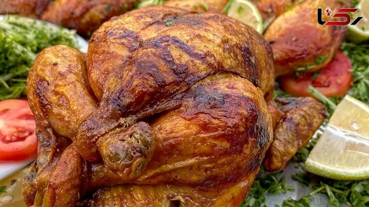 عکس / خلاقیت  حماسه ساز نوعروس در پختن مرغ برای مادرشوهرش / این پینوکیوئه یا مرغ پخته ؟!