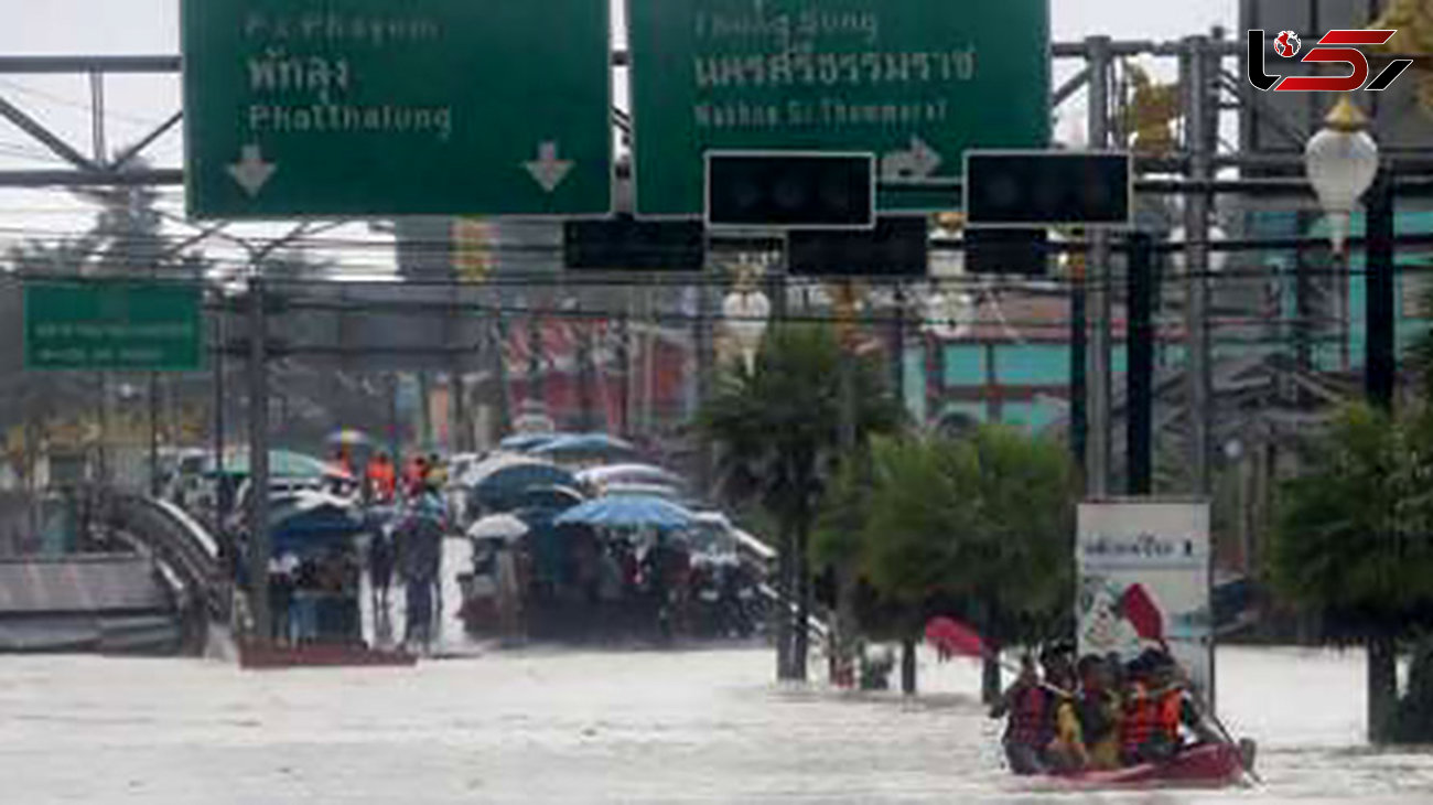  سیل در جنوب تایلند جان 12 نفر را گرفت/ آسیب دیدن هزاران ساختمان