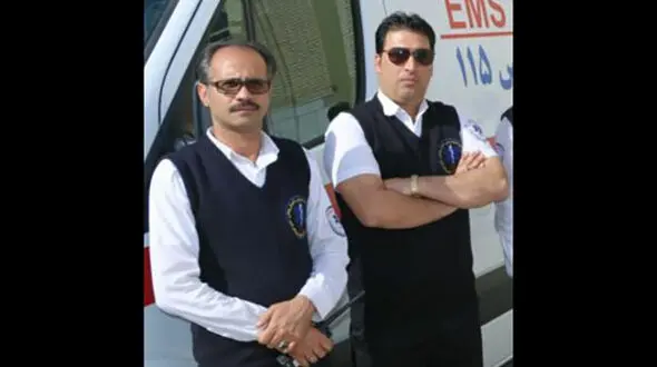نجات جالب راننده جوان ۳۹ساله کامیون