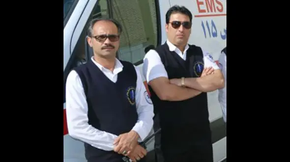 نجات جالب راننده جوان ۳۹ساله کامیون