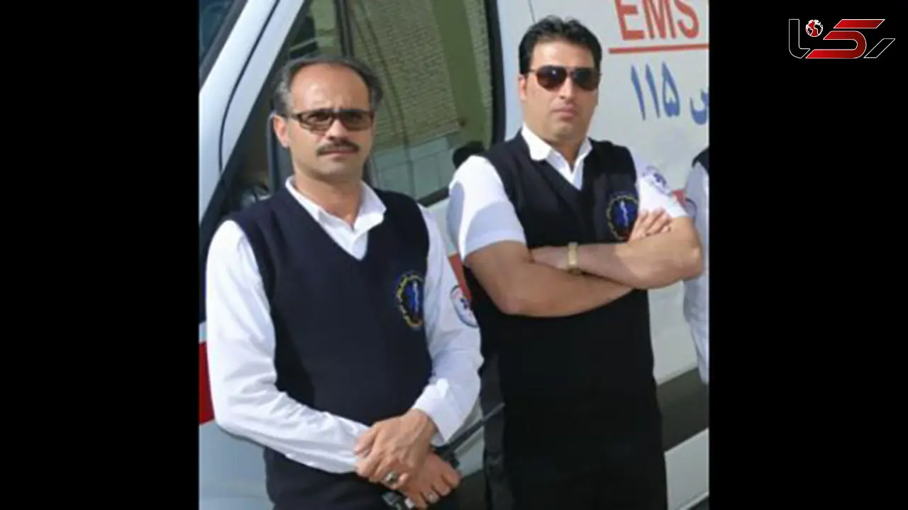 نجات جالب راننده جوان ۳۹ساله کامیون