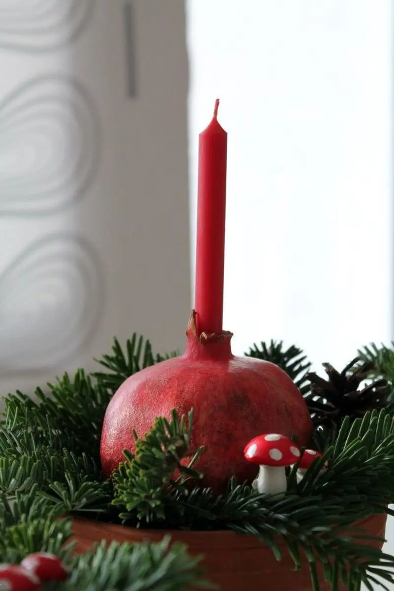 تزیین شمع شب یلدا | تزیین شمع شب یلدا برای عروس و مهمانی 1404 با ترفندهای ساده و ایده های جذابی که دل همه رو برده!