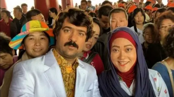 عکس دیدنی  چوچانگ و برادرانش در پشت صحنه سریال پایتخت !