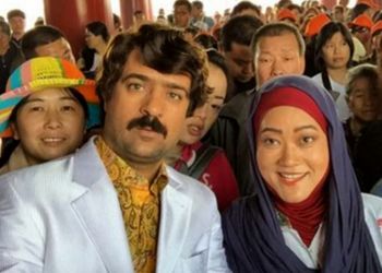 عکس دیدنی  چوچانگ و برادرانش در پشت صحنه سریال پایتخت !