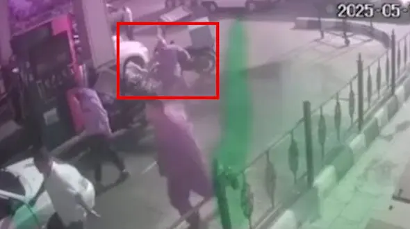 بازداشت شرور حمله‌کننده به مردم در پمپ‌بنزین جلال آل احمد