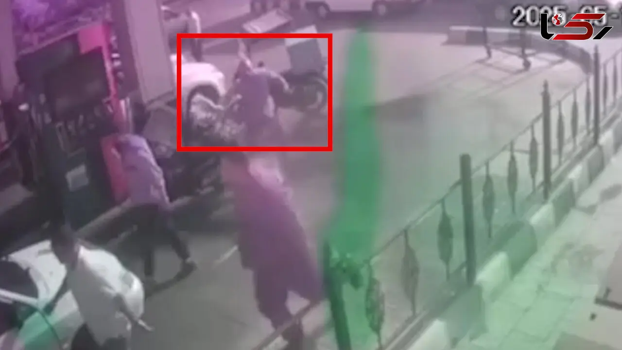 بازداشت شرور حمله‌کننده به مردم در پمپ‌بنزین جلال آل احمد