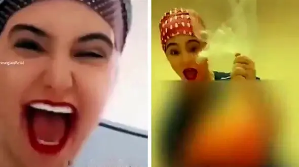 رقص بی شرمانه خانم دکتر در اتاق عمل با اعضای بدن بیمارش + عکس