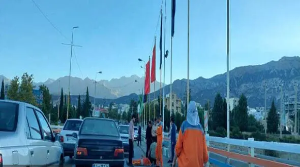 تصادف صبحگاهی پراید با پاکبان 57 ساله در یاسوج + عکس