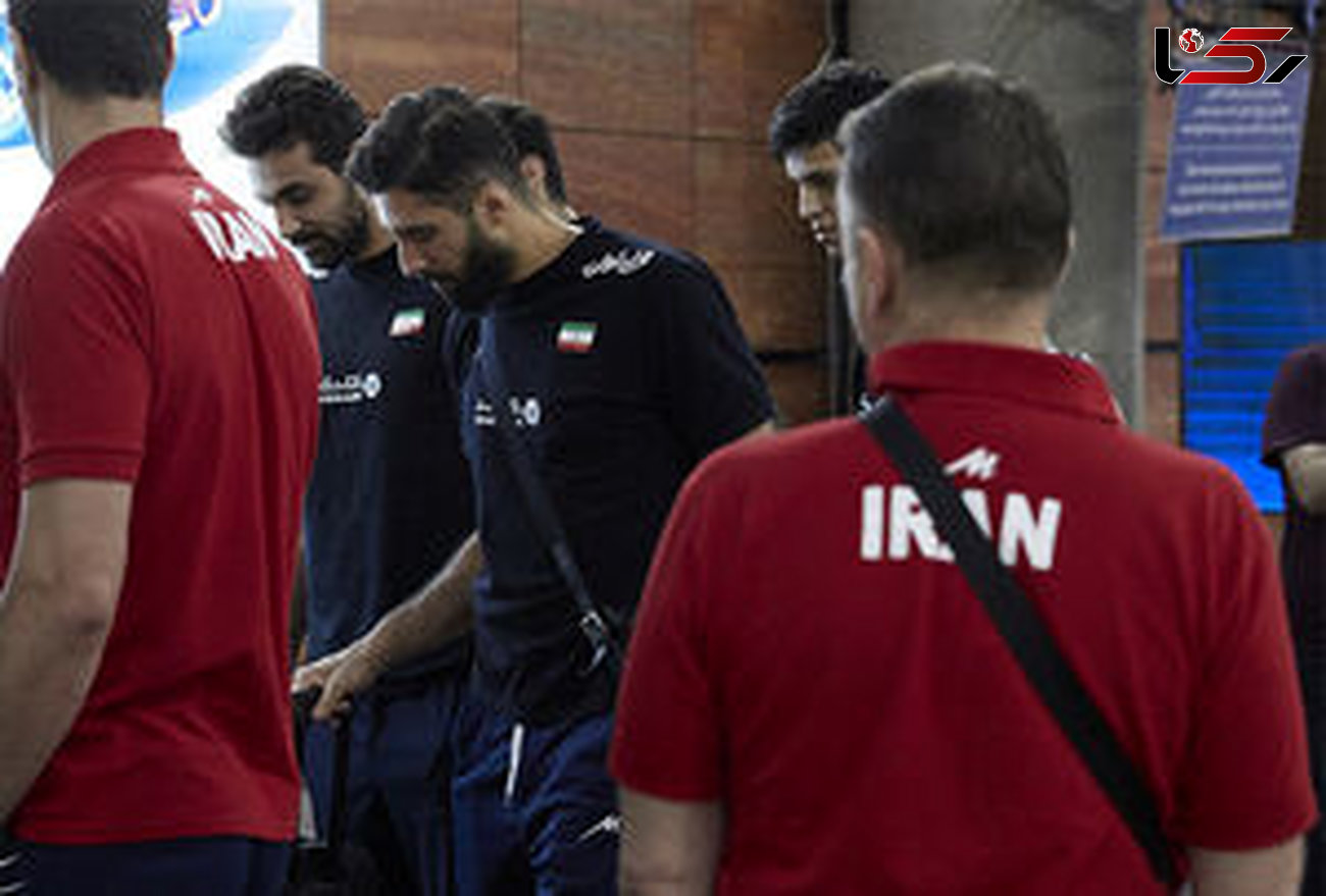 بازجویی از ملی پوشان والیبال ایران در فرودگاه شیکاگو