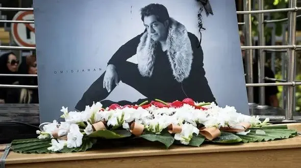 فیلم تلخ /  امید جهان توی قطعه هنرمندان :به زودی خودمم میام اینجا / روحش شاد