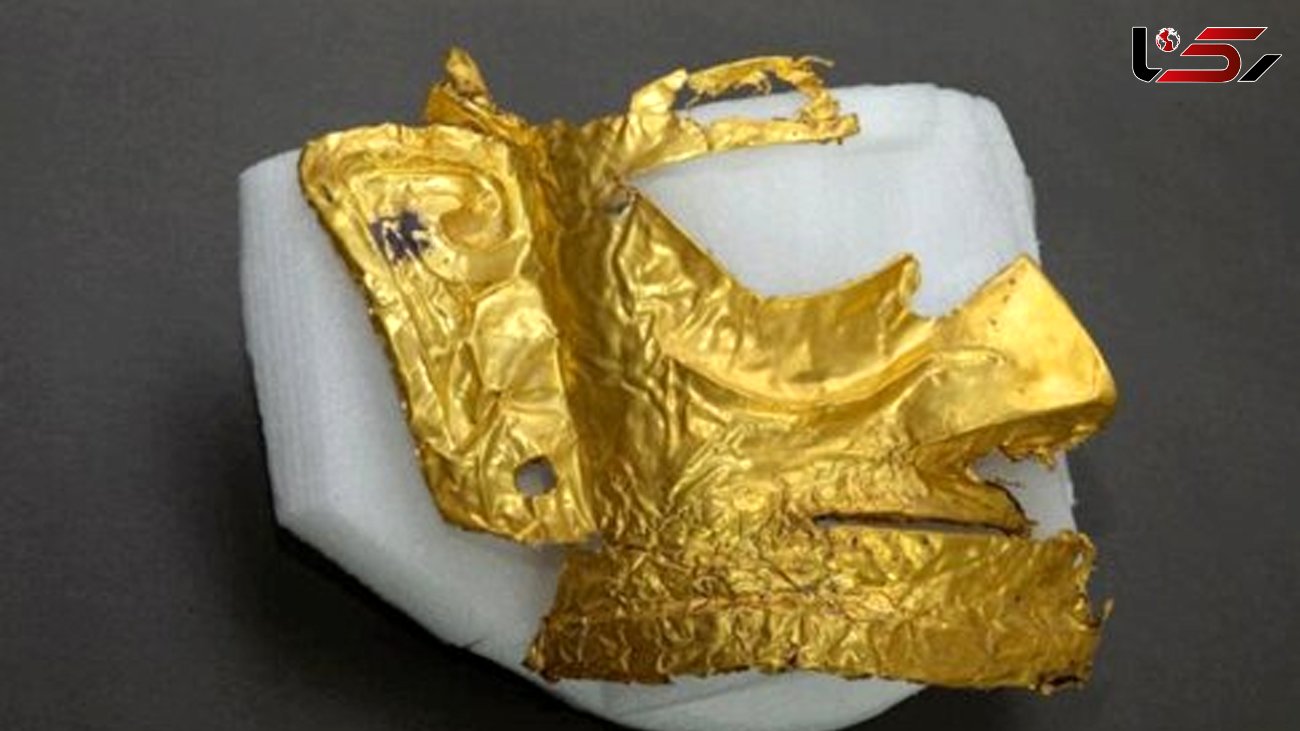 قدیمی ترین ماسک طلا کشف شد + فیلم