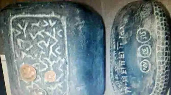 ردیابی گنج ۲ هزار ساله از یک تبهکار در زرندیه + عکس