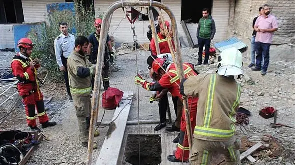  سقوط وحشتناک ۳۰ متری یک مرد  + تصاویر 