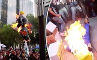  Mexico Protesters Burn Trump Effigy, Slam US Border Policy 