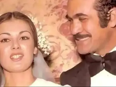 عکس ها /نگاهی به عروسی مجلل و باشکوه فریدون فرخزاد با عروس خانم زیبا / هایده و گلپا در مراسم عروسی «فریدون فرخزاد» /  سال 52 