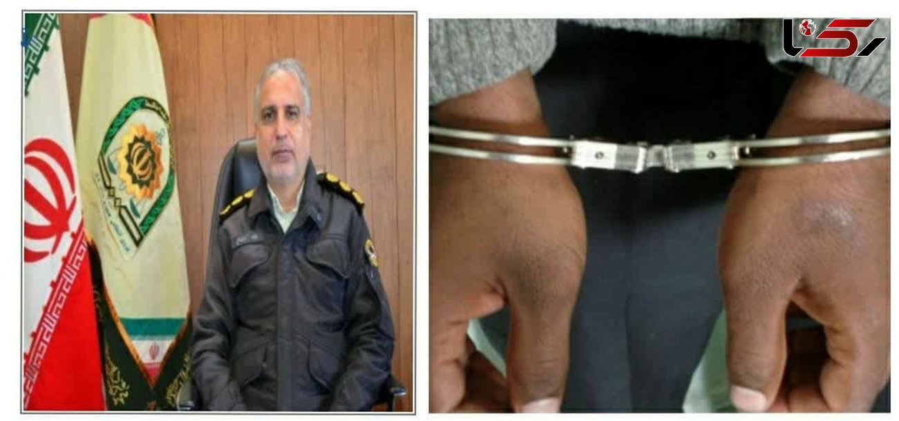 سارق اموال داخل خودروهای پژو 206 شاهین شهر دستگیر شد 