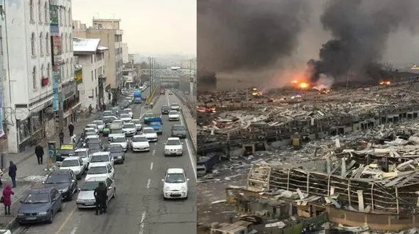 شهران مرکز انفجار بزرگ در تهران / فاجعه ای وحشتناک تر از بیروت در کمین تهران 