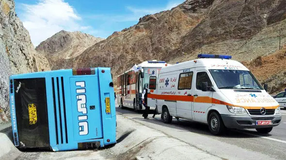  واژگونی خونین اتوبوس در محور زاهدان – زابل