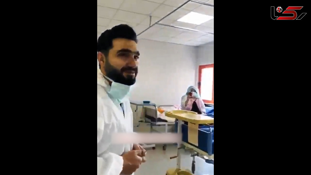 آوازخوانی پرستار بیمارستان مسیح دانشوری برای بیماران + فیلم