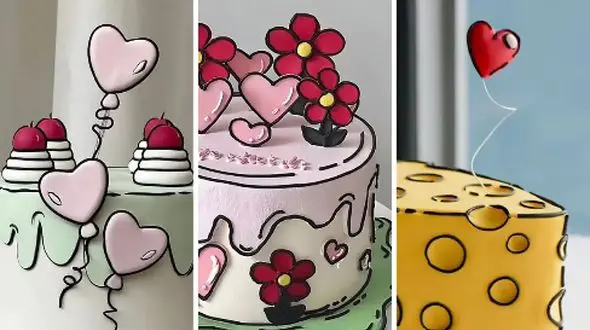 کیک دو‌بعدی شیک و جدید؛ 15 مدل برتر که جشن تولدت خاص می‌ شود