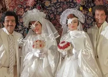 فیلم / نگاهی به ویدئو عروسی مهران غفوریان و حسین یاری در دهه 70