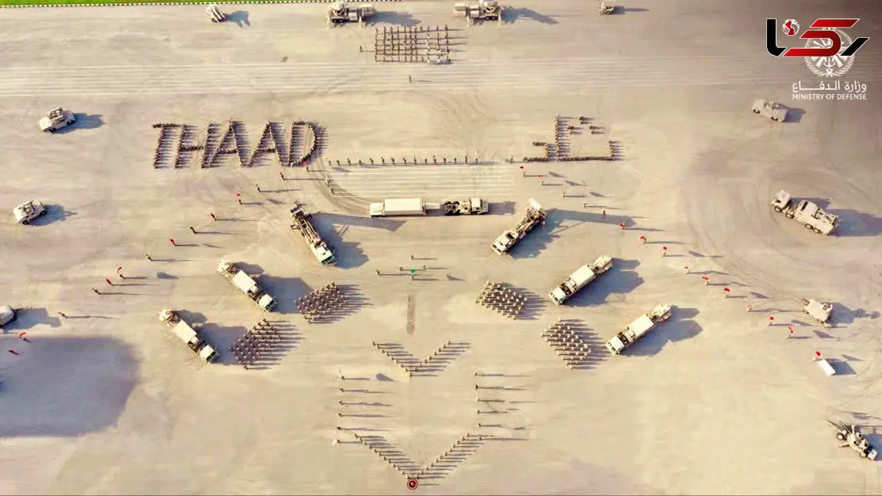 سامانه پدافندی ضدبالستیک THAAD در عربستان + عکس