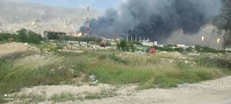 حمله آمریکا و اسرائیل به پالایشگاه عسلویه