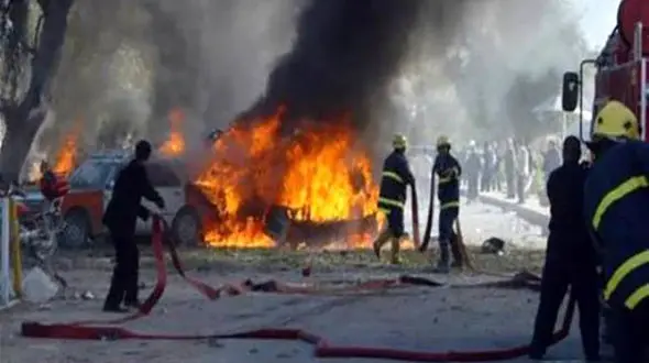 20 کشته و زخمی در انفجار در نینوا + عکس