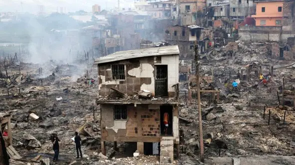 انفجار زودپز 600 خانوار فقیر را آواره کرد!+عکس