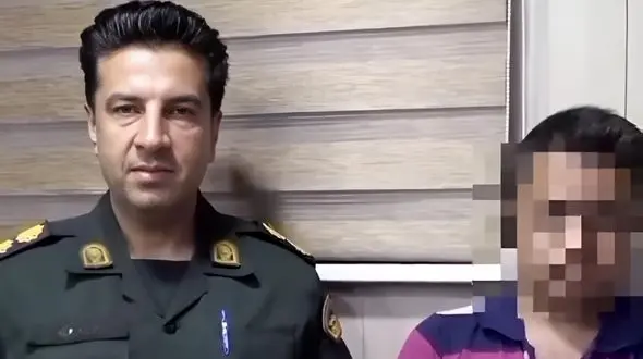 فیلم بازداشت عامل آتش‌سوزی ارتفاعات شیراز / متهم به آتش زدن منابع طبیعی اعتراف کرد