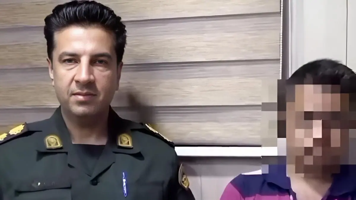 فیلم بازداشت عامل آتش‌سوزی ارتفاعات شیراز / متهم به آتش زدن منابع طبیعی اعتراف کرد