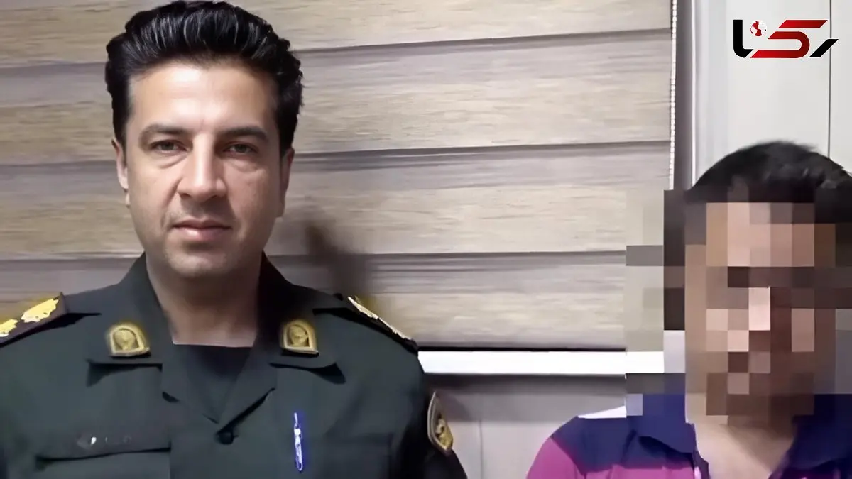فیلم بازداشت عامل آتش‌سوزی ارتفاعات شیراز / متهم به آتش زدن منابع طبیعی اعتراف کرد