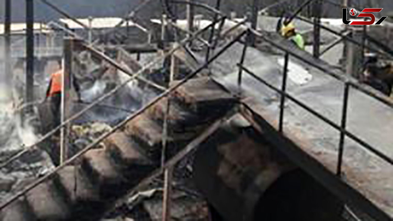 آتش سوزی یک هتل در ییلاقات ماسال 