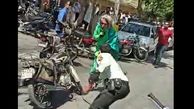 فیلم لحظه بازداشت امام زمان قلابی در اصفهان / او پلیس را زخمی کرد