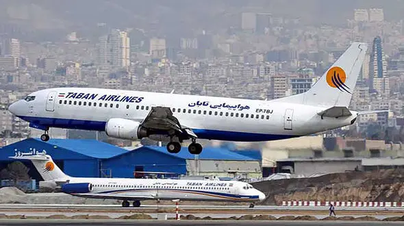 هواپیمایی تابان اخطار کرونایی گرفت