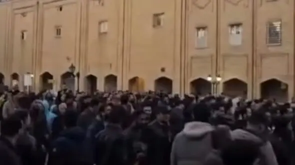 گزارش اعتراضات 16 دی ماه در مشهد