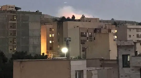 توضیح پلیس درباره آتش‌سوزی در شرق تهران / ساعتی پیش رخ داد