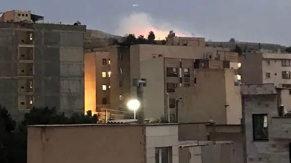 توضیح پلیس درباره آتش‌سوزی در شرق تهران / ساعتی پیش رخ داد