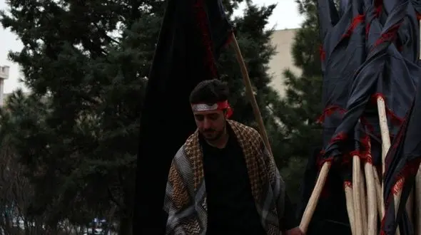 برگزاری تجمع بزرگ عزاداران فاطمی در غرب تهران +عکس